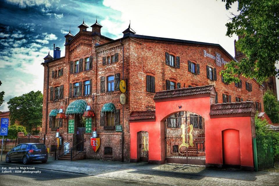 Karczma Rycerska Leborkアパートメント エクステリア 写真